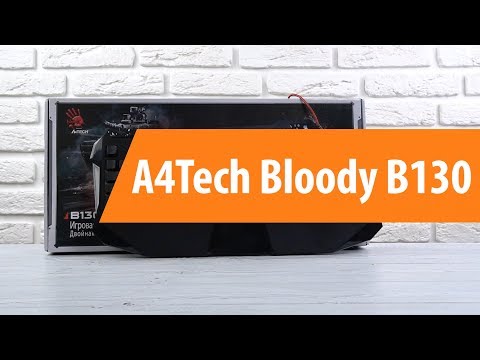 Распаковка клавиатуры A4Tech Bloody B130 / Unboxing A4Tech Bloody B130