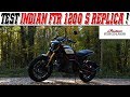 Motovlog 197  test indian ftr 1200 s replica 125 ch   cette moto tracte fort  