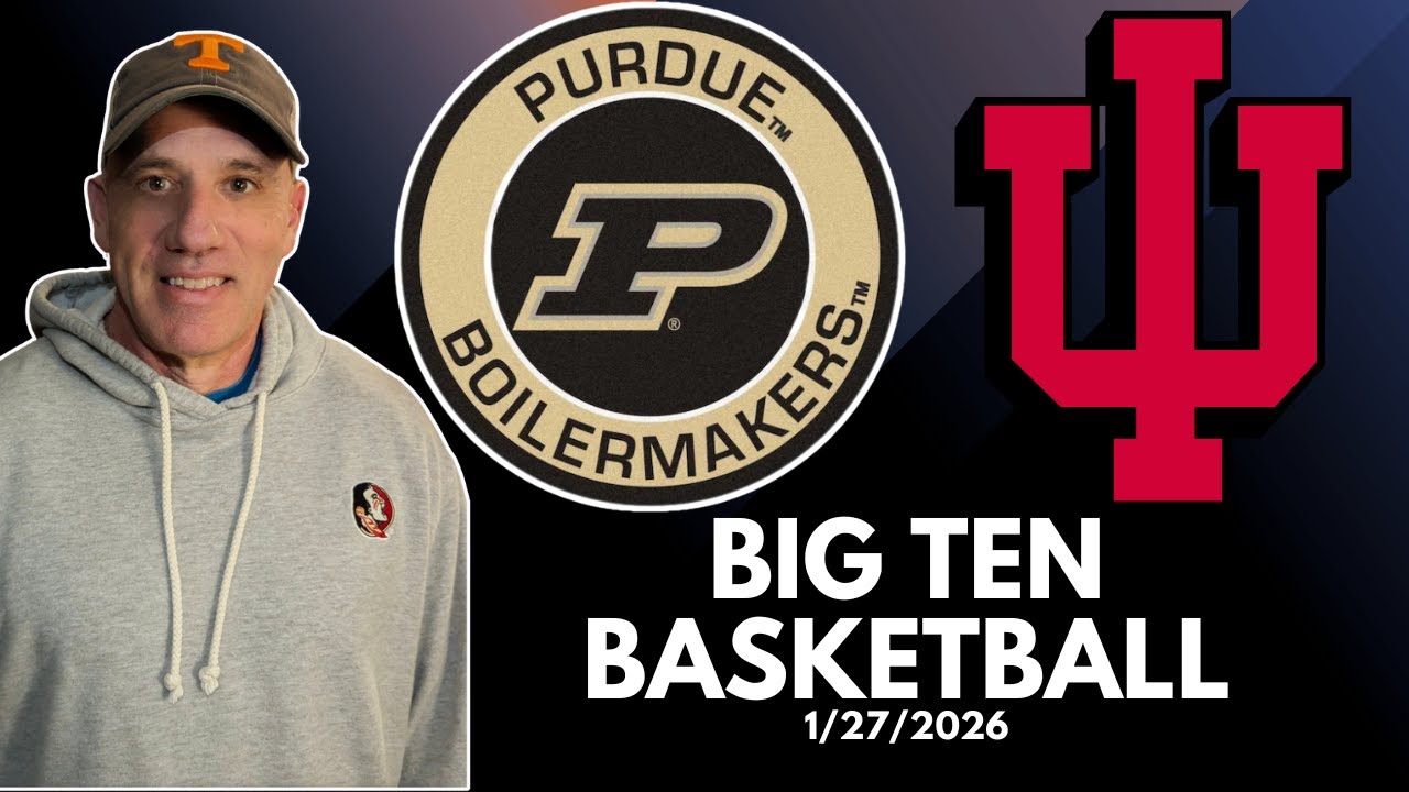 Purdue vs Indiana 1/27/2026 College Basketball Picks | Jason Sharpe CBB Predictions and Betting Tips