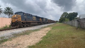 [4K] Csx Y121-27 on the homestead with 2 ES40DCs heading northbound to Hialeah yard
