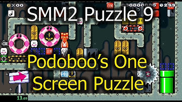 SMM2 Puzzle #9 || Podoboo