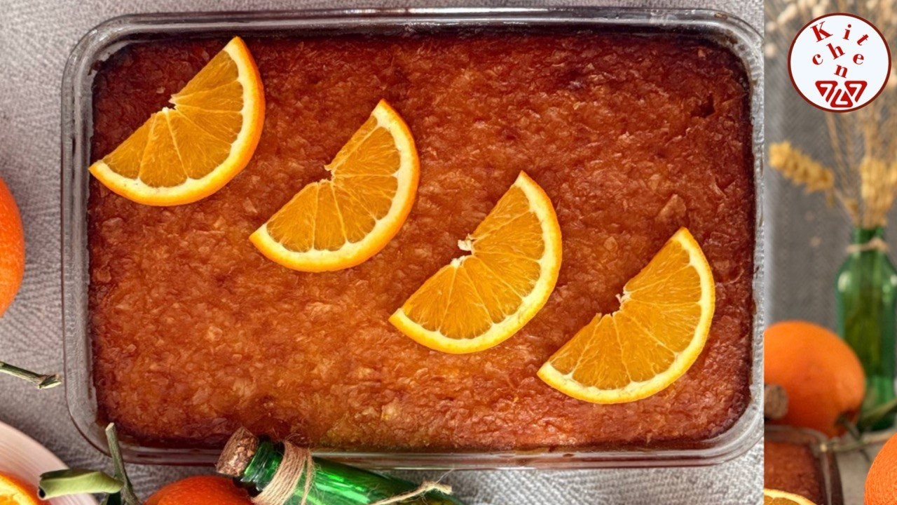 Апельсиновый пирог без муки! Греческая Портокалопита: просто и вкусно!