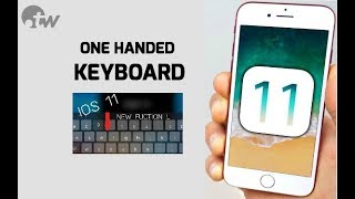 IOS 11 ONE HANDED KEYBOARD ! screenshot 2