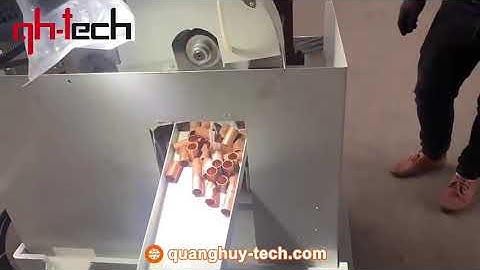 Công năng Máy cắt ống nhôm, ống đồng tự động | Quang Huy Tech