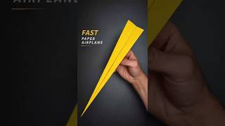 FAST Paper Airplane ✈️ Easy Origami Tutorial