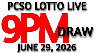 Lotto Result Today 9pm Draw June 29, 2026 Swertres Ez2 PCSO LIVE