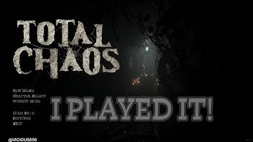 Total Chaos is Survival Horror and I played it!