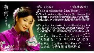 鄧麗君 - 奈何【歌譜版】24bit chords