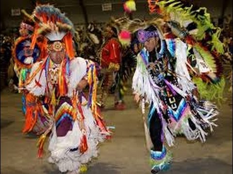 Native American reservation in California, Powwow dances and songs.