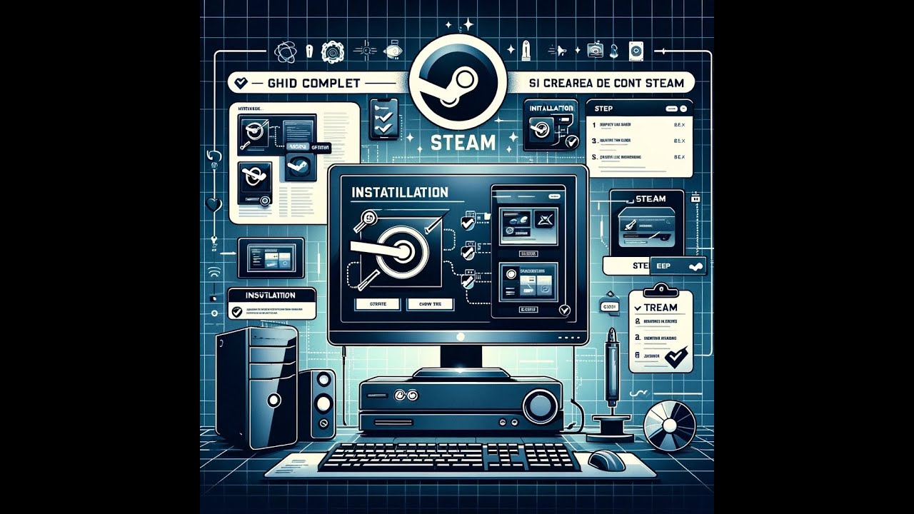 Ghid Complet: Instalarea și Crearea unui Cont Steam