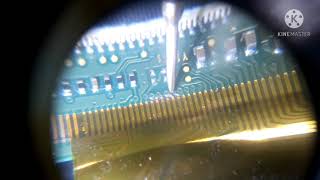 lcd led tv singel cof ic panel repair in english