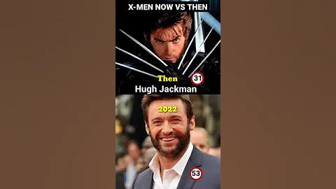 X-MEN (2000) CAST ★NOW AND THEN