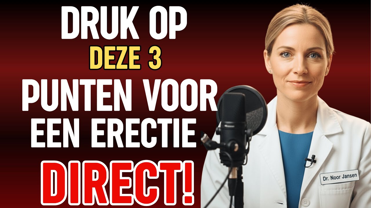 Uroloog legt uit: 3 Geheime Drukpunten Om Uw Ochtenderen Te Herstellen Na 60 Jaar