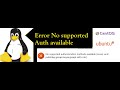 error no supported authentication methods available in Linux | DailystudyLinux #learnlinux #linux