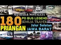 Sejarah & Nostalgia 180 PO Bus LEGEND Semua Trayek PRIANGAN , Jalur Selatan Jawa Barat , LENGKAP ❗