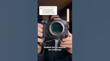 Medium Format Cameras are confusing? #photography