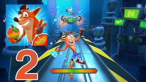 Crash Bandicoot : On The Run Walkthrough [Part 2] (android,ios) Gameplay