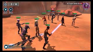 Star Wars Galaxy of Heroes // Secrets and Shadows - Tier I & II