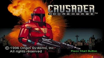 Crusader No Remorse gameplay (PC Game, 1995)