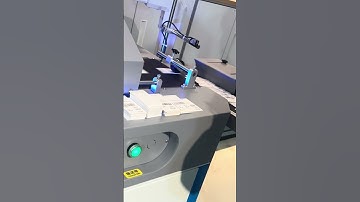 Clothing tag digital printing machine -  machine speed can print 50,000 sheets per hour.