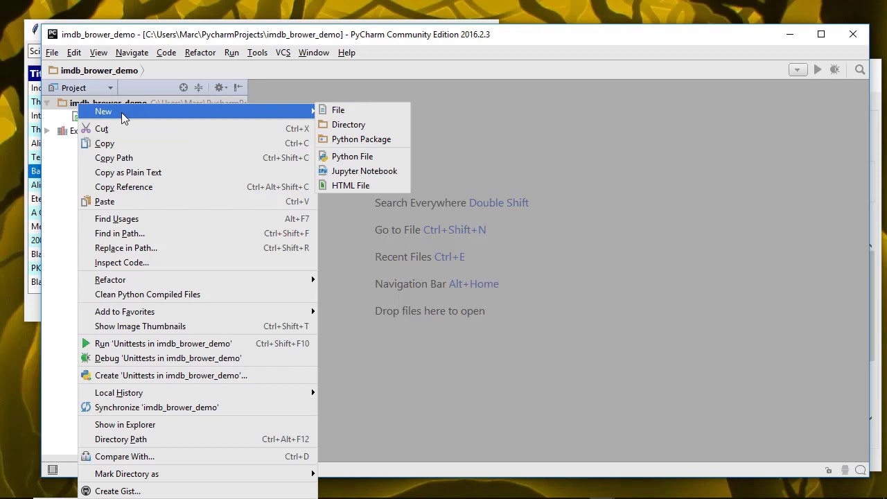 133Y imdb browser ui - YouTube