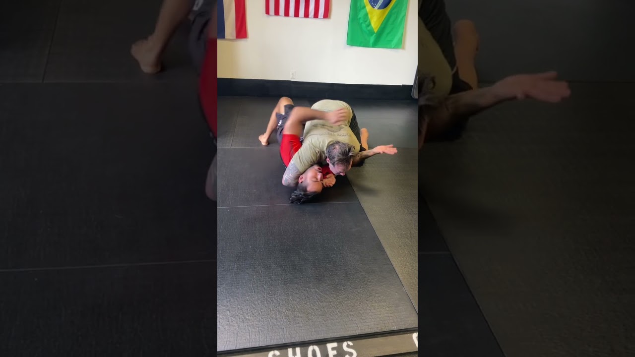 Arm triangle defense and escape with Professor Justin Rios of Edge Ultimate Martial Arts! 🔥 