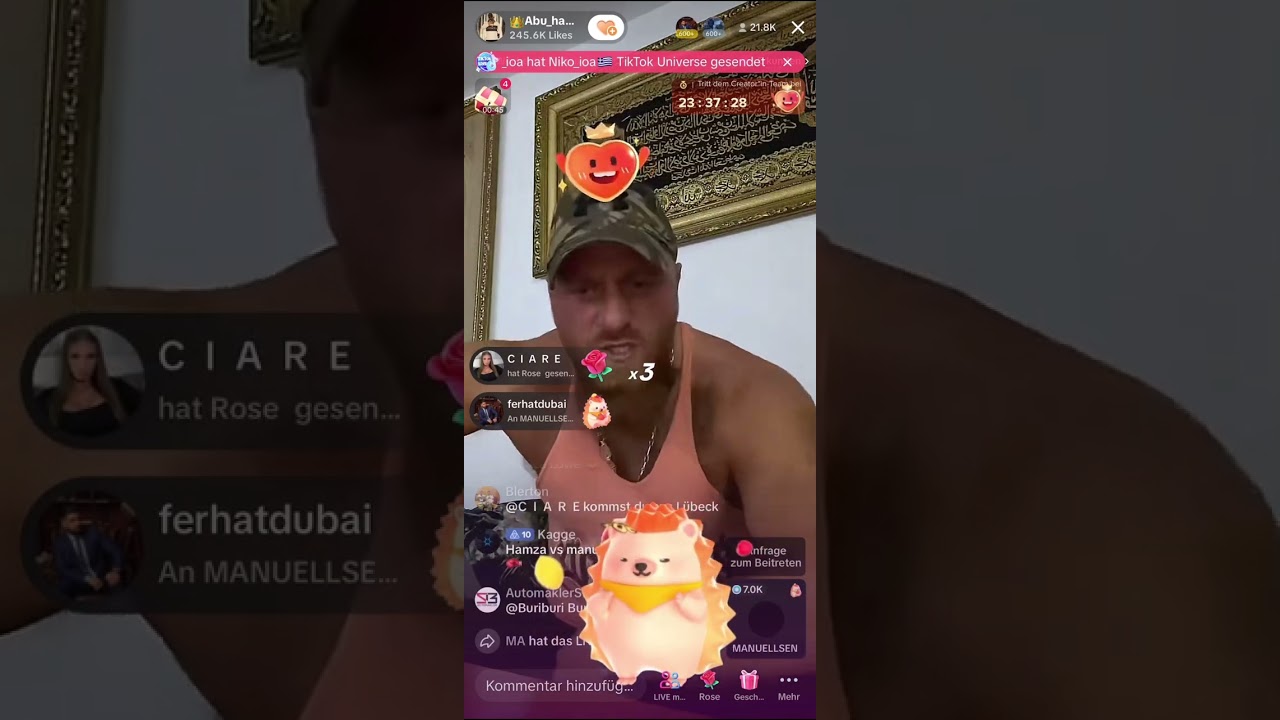 Manuellsen vs Hamza Streit eskaliert ganzes Video #manuellsen#hamza #foryou#aktuell#2023 #eskaliert