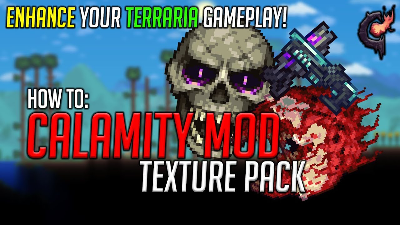 How To Install Calamity Mod Texture Pack In Terraria Modded Vanilla Updated Youtube