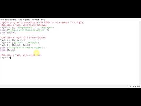 Python program to demonstrate the addition of elements in a Tuple.
