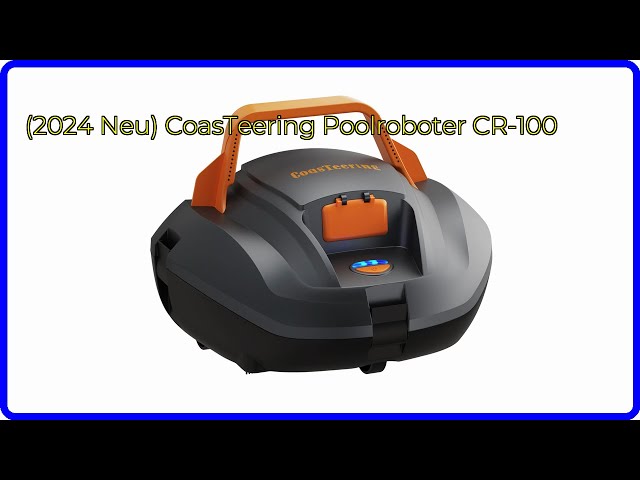Coasteering Poolroboter – Kabellos, 100 Min. Laufzeit, 4000 MAh Akku, 2 Saugöffnungen, Automatischer Self-Parker, Für Pools Bis 80 M² (flacher Boden), Inkl. Rückholhaken Coasteering Poolroboter – Kabellos, 100 Min. Laufzeit, 4000 MAh Akku, 2 Saugöffnungen, Automatischer Self-Parker, Für Pools Bis 80 M² (flacher Boden), Inkl. Rückholhaken