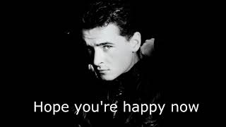 Video thumbnail of "Hope you're happy now"