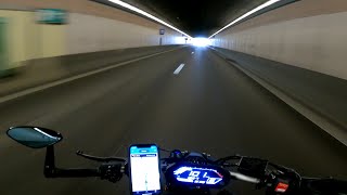 Tunnel Run Yamaha Mt-07 2022 35Kw 4K