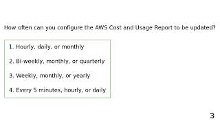 Famous AWS Cost and Usage Report - Quiz Profile