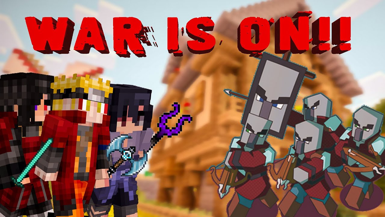Fighting Pillagers on LOST WORLD SMP : Minecraft Roleplay SMP #4 - YouTube