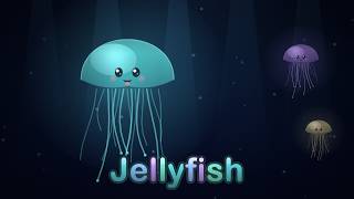 Jellyfish Drift πͺΌ Gentle Glowing Lights for Baby | Baby Sensory