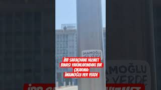 İbb Saraçhane Hizmet Binası Yakınlarındaki Bir Çıkarma İmamoğlu Her Yerde
