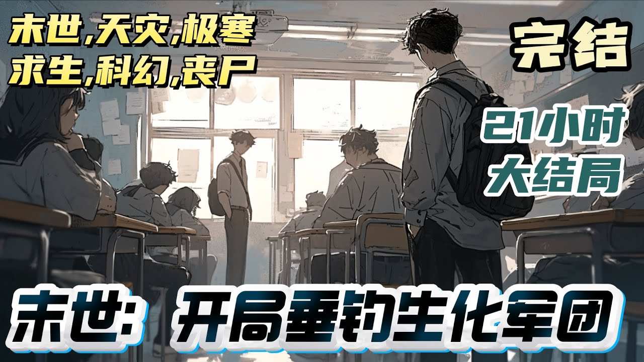 【21小时完结】《末世：开局垂钓生化军团》陨石坠落，末世降临，丧尸狂潮。穷学生陈小刀买彩票中一亿大奖，本以为可以逆袭成高富帅，迎娶白富美，从此走上人生巅峰，却无比悲催的迎来了世界末日。｜#末世#重生