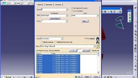 Basics part VII - Catia v5 Training - Add favorites to search