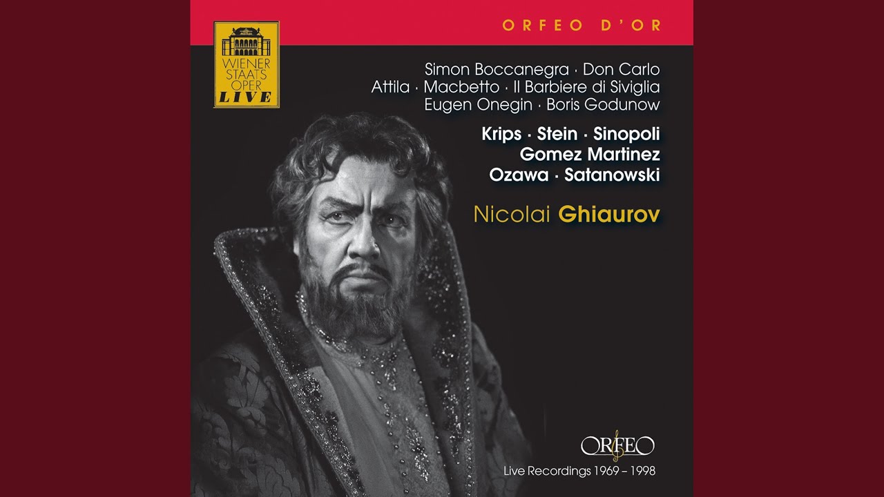 Смотреть «Boris Godunov – Appendix, Act IV: Appendix, Act IV: Boris's Farewell and Prayer - Proshchai...» на YouTube