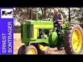 Dad Plowing with a 620 John Deere Tractor