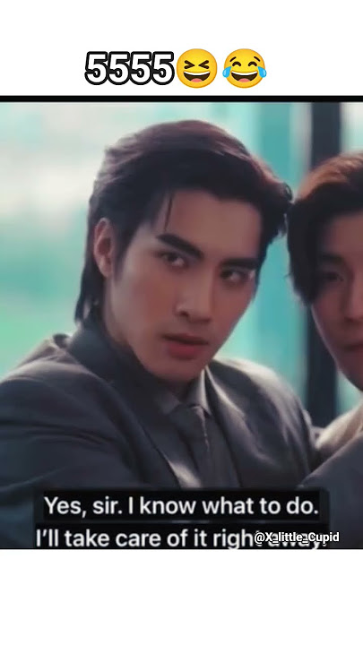 This scene is hilarious😆😂 #bl #thaibl #blseries #bledit #resettheseries #peterpan #pond #bldrama