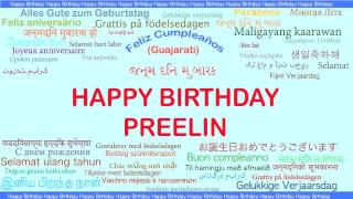 Preelin   Languages Idiomas - Happy Birthday