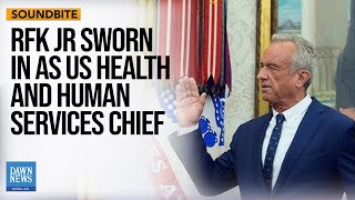 Trump Participates In Swearing In Ceremony For Robert F Kennedy Jr | Dawn News English