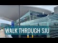 Walking san juan international airport sju terminal a in may 2023