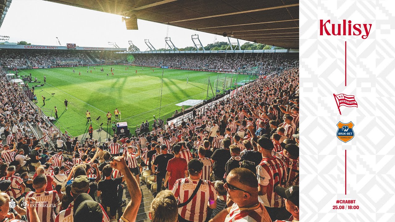 OGIEŃ NA TRYBUNACH I UDANY POWRÓT DO DOMU | Kulisy meczu Cracovia - Bruk-Bet Termalica Nieciecza