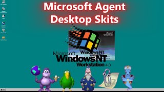 Microsoft Agent Desktop Skits - Windows NT 4.0