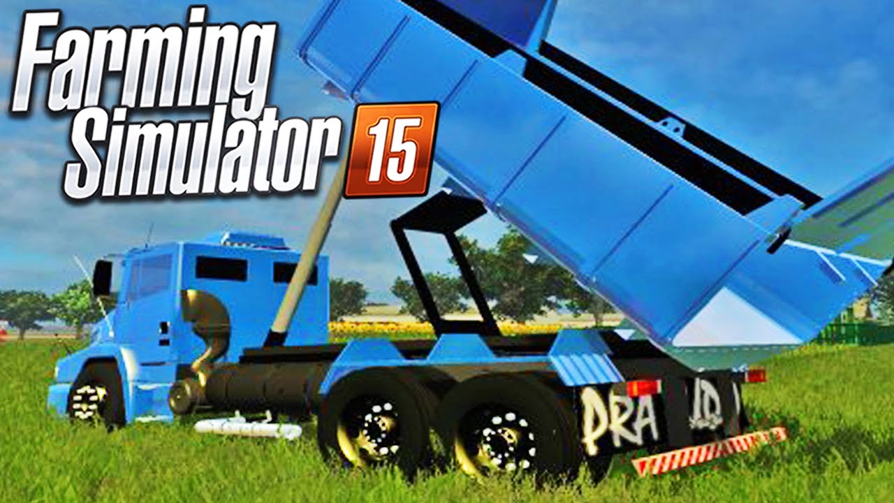 FARMING SIMULATOR 2015: Pequena viagem de caminhão [XBOX 360