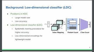 tinyML Research Symposium: MetaLDC: Meta Learning of Low-Dimensional Computing Classifiers for...