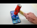 Samsung Galaxy S20+ Hammer & Knife Scratch Test