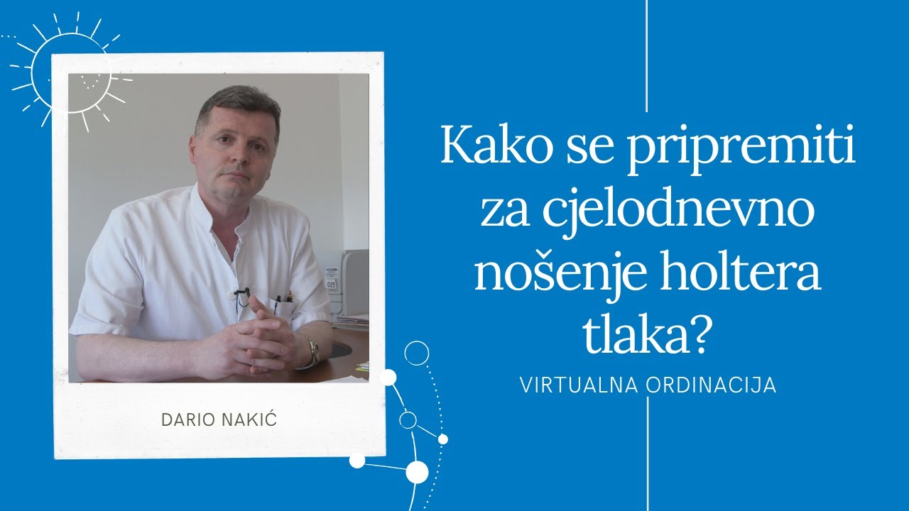 Kako se pripremiti za cjelodnevno nošenje holtera tlaka?